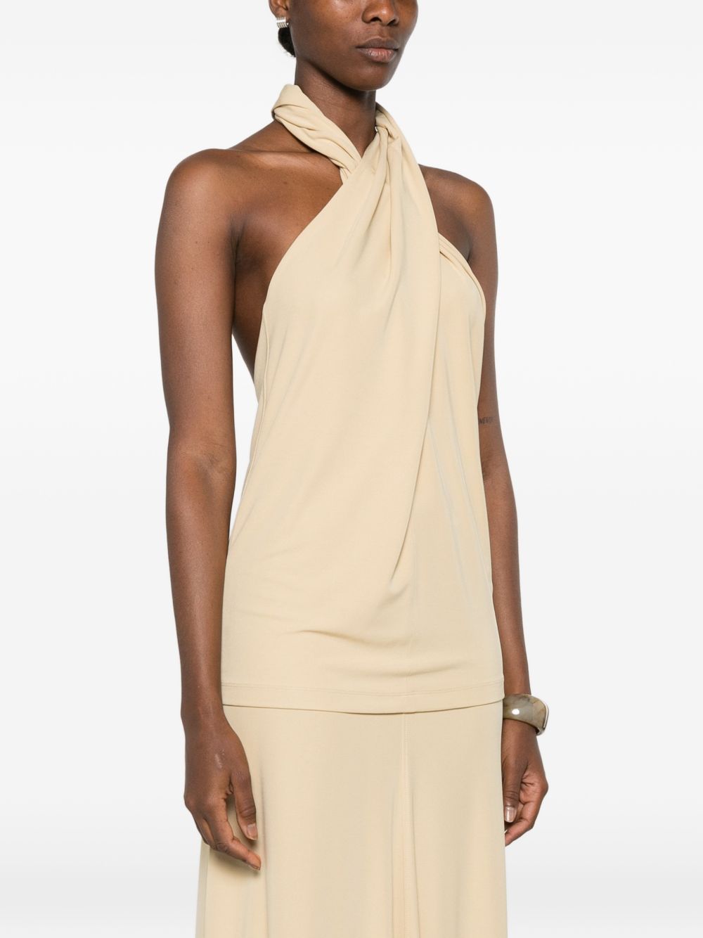 Toteme Women Sleeveless Halterneck Top