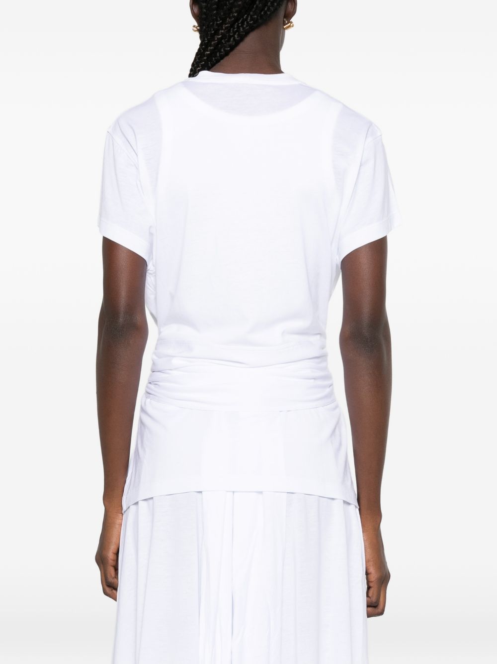 Toteme Women Cotton Blend Tie-Waist Top