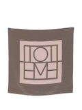 Toteme Women Monogram Silk Foulard