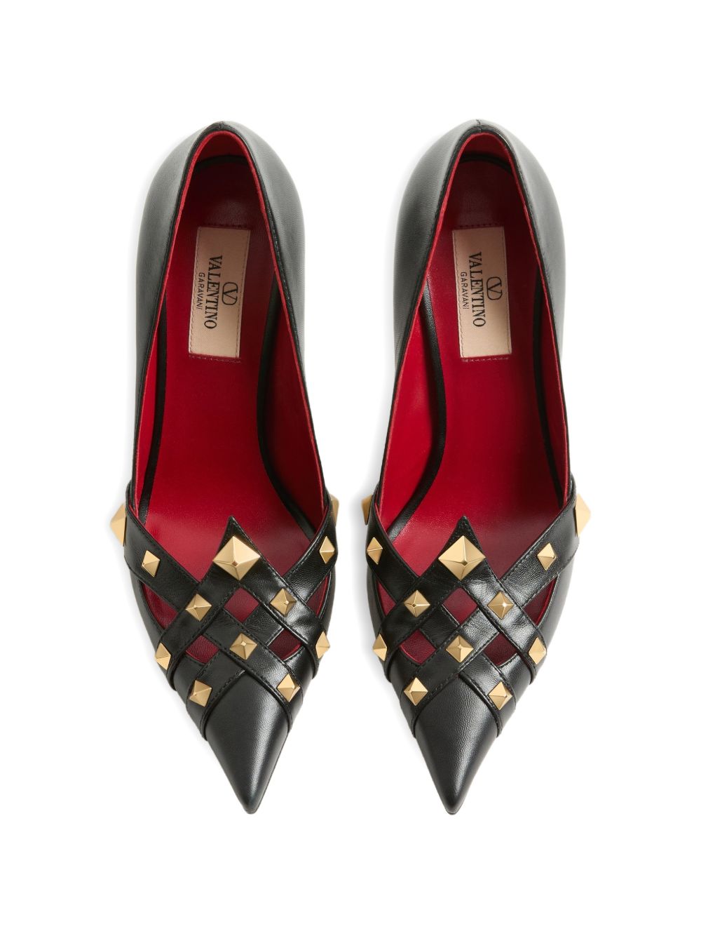 Valentino Garavani Women Studdy Leather Pumps