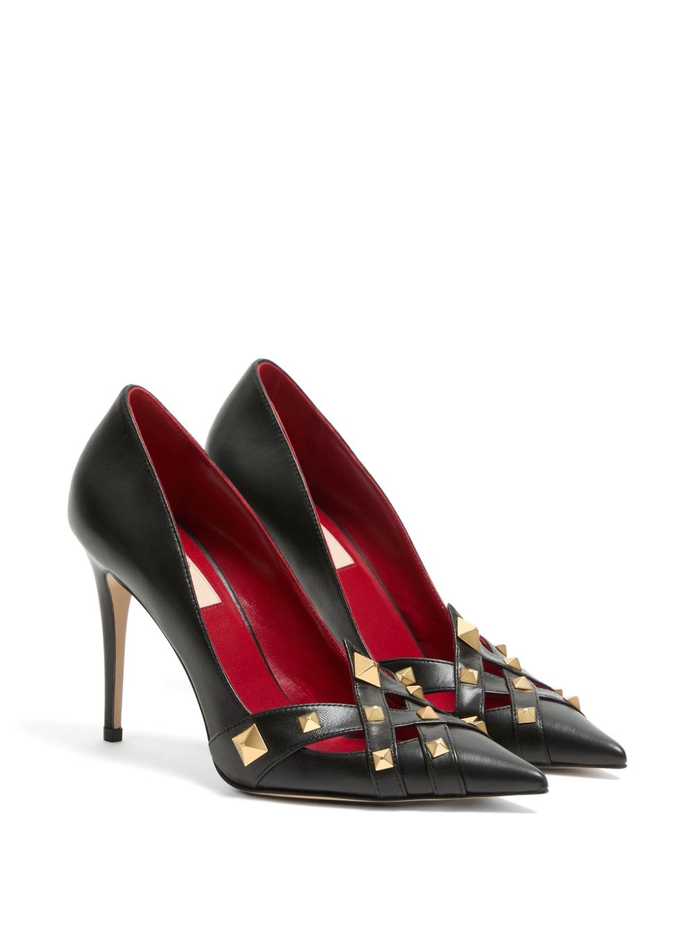 Valentino Garavani Women Studdy Leather Pumps