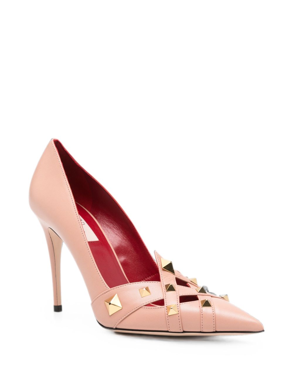 Valentino Garavani Women Studdy Leather Pumps