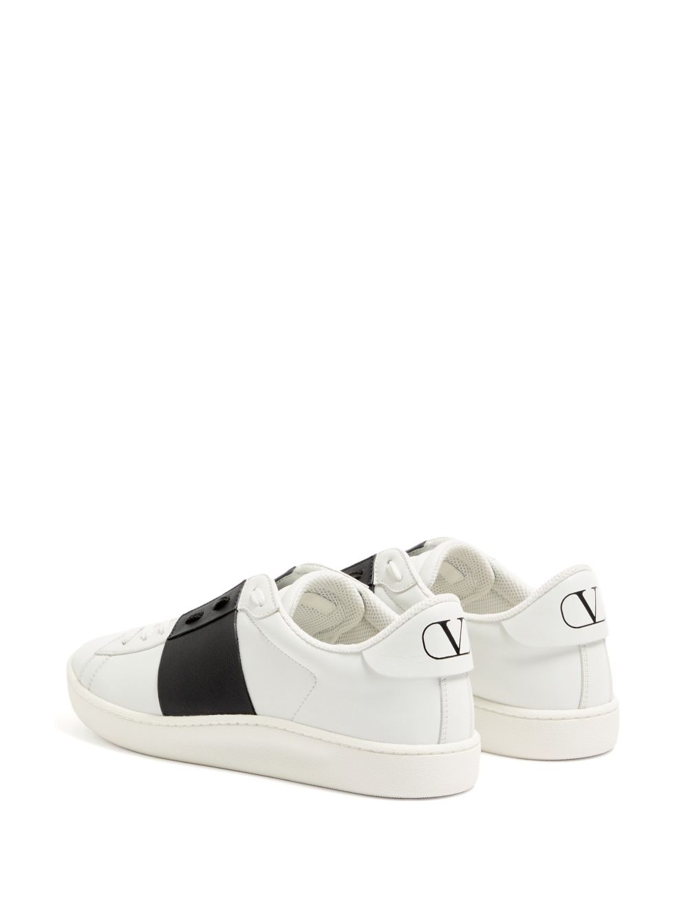 Valentino Garavani Men Open Royco Leather Sneakers