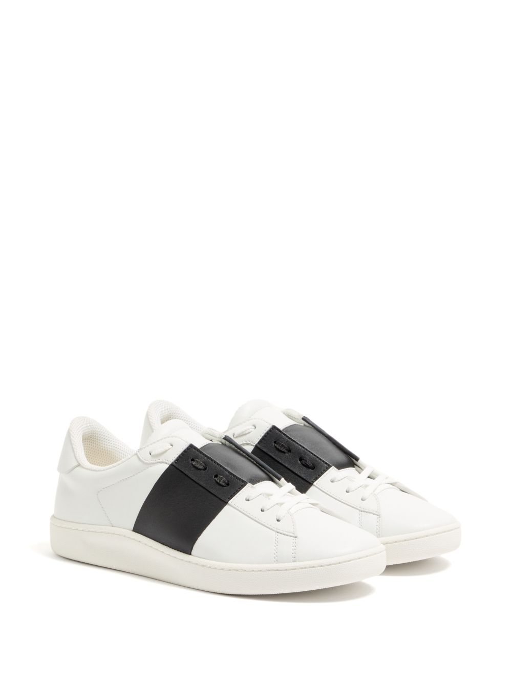 Valentino Garavani Men Open Royco Leather Sneakers