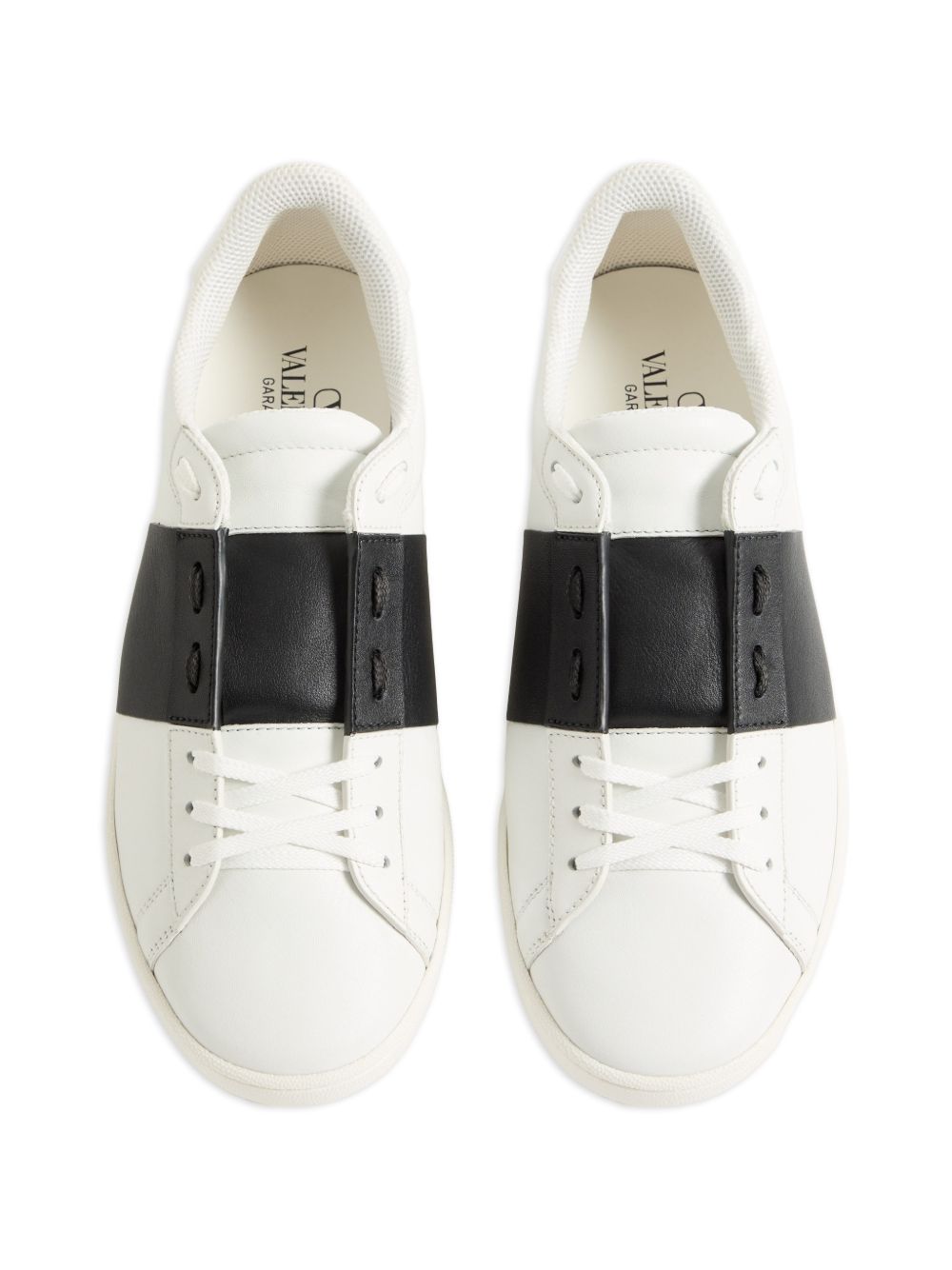 Valentino Garavani Men Open Royco Leather Sneakers