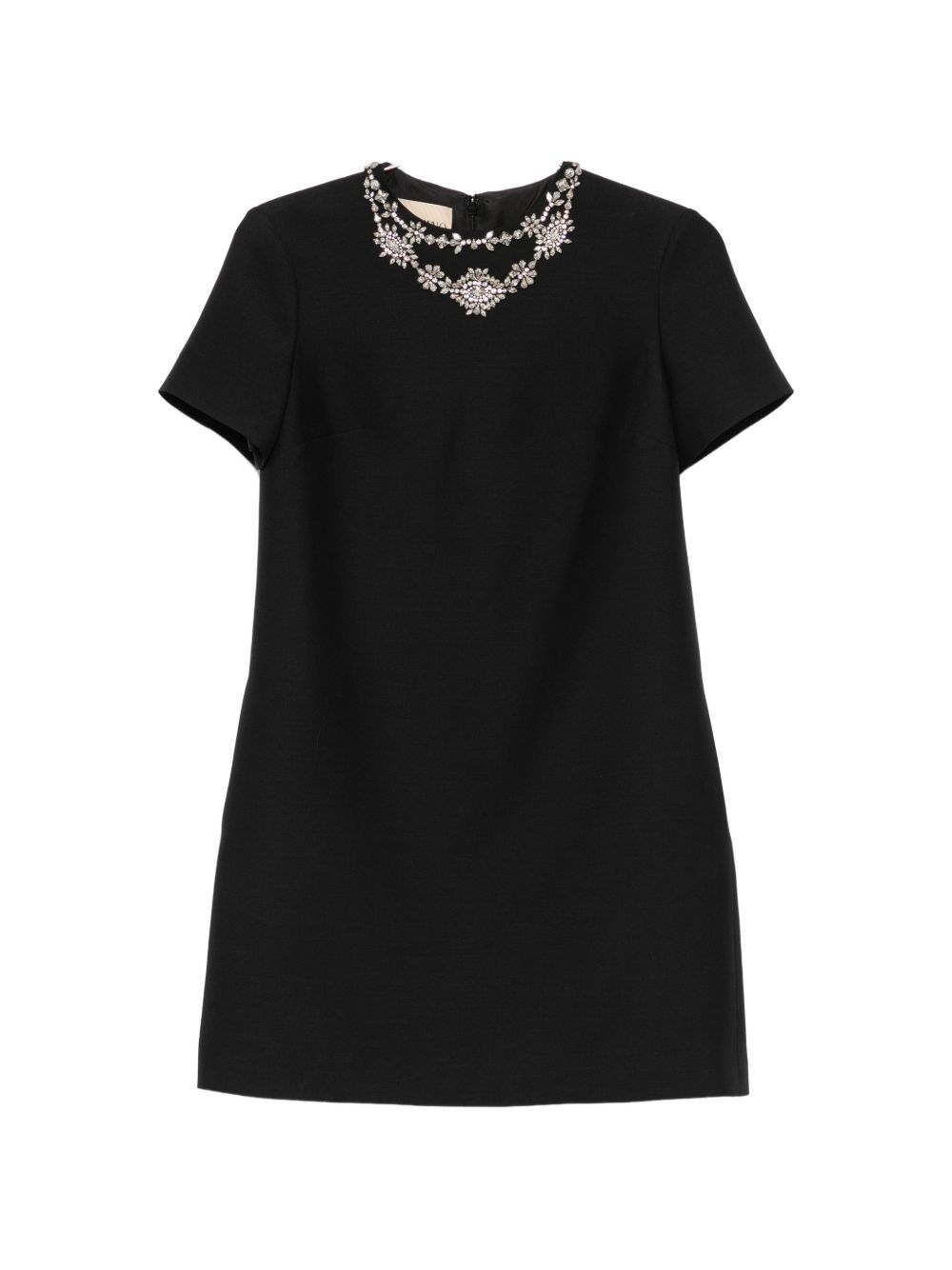 Valentino Women Wool And Silk Blend Mini Dress