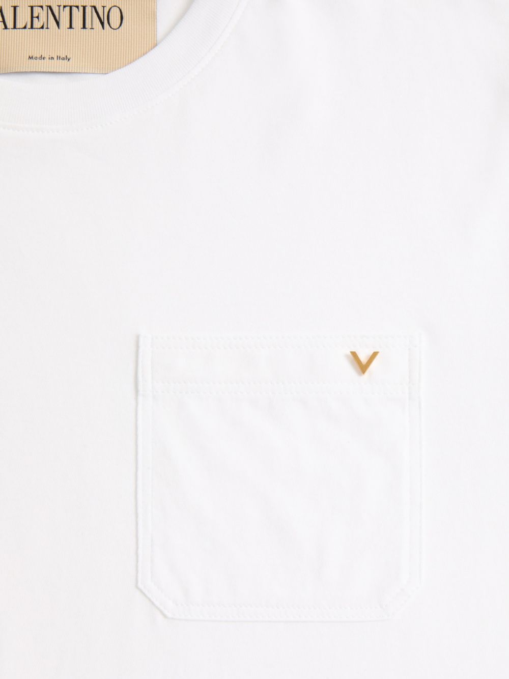 Valentino Men Vgold Cotton T-Shirt