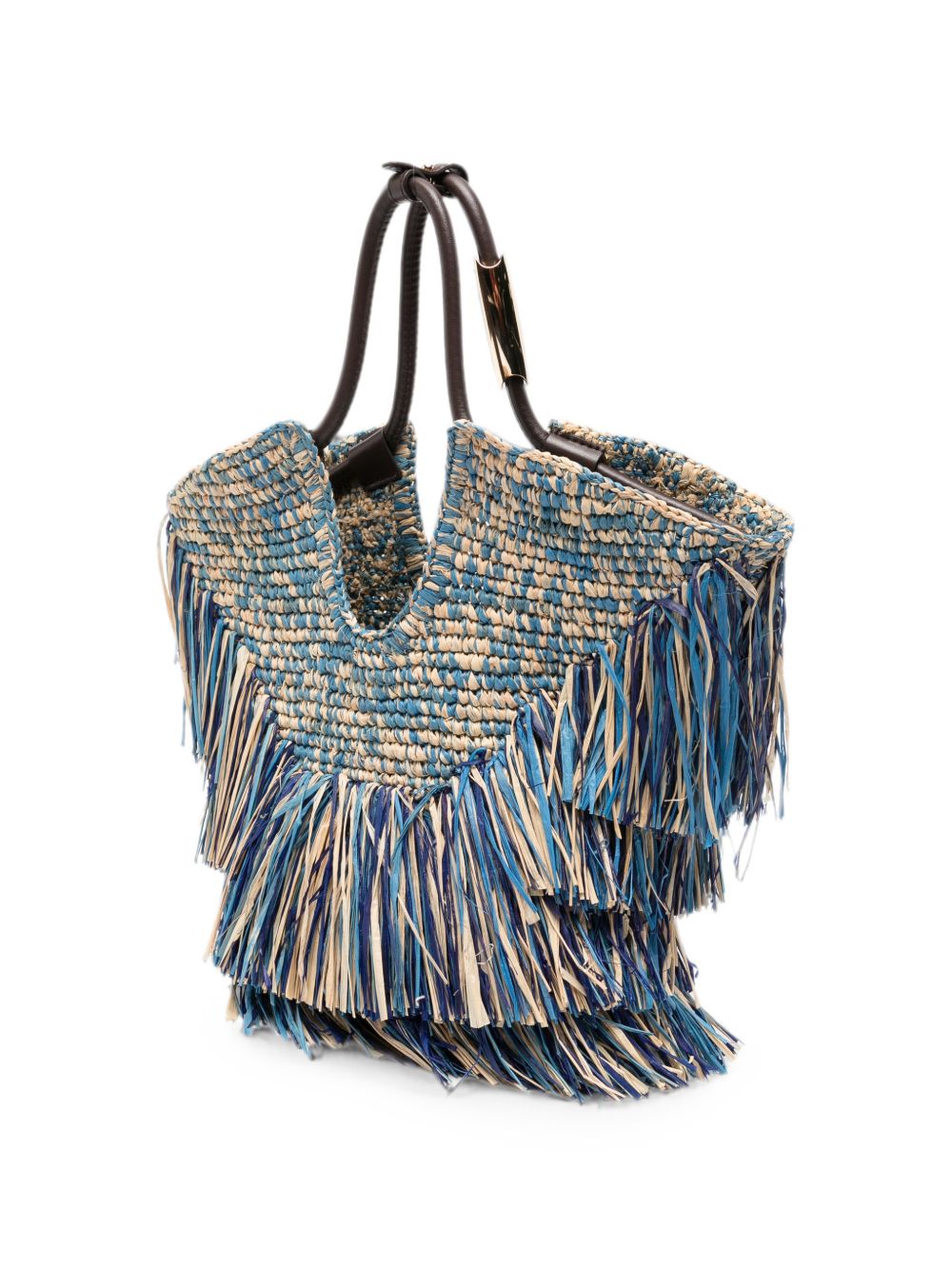 Zimmermann Women Goldentime Small Rafia Tote