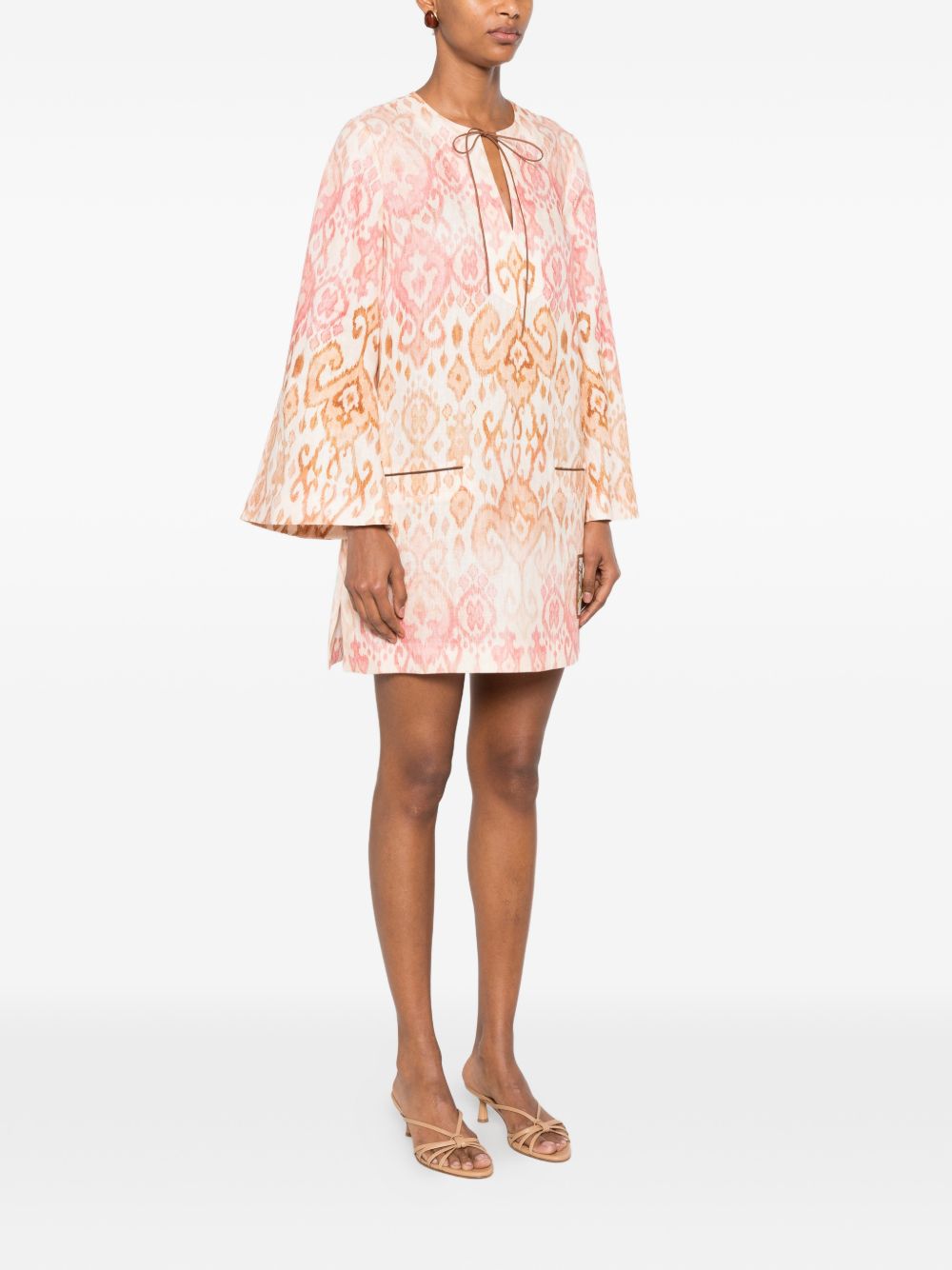 Zimmermann Women Aster Linen Mini Dress