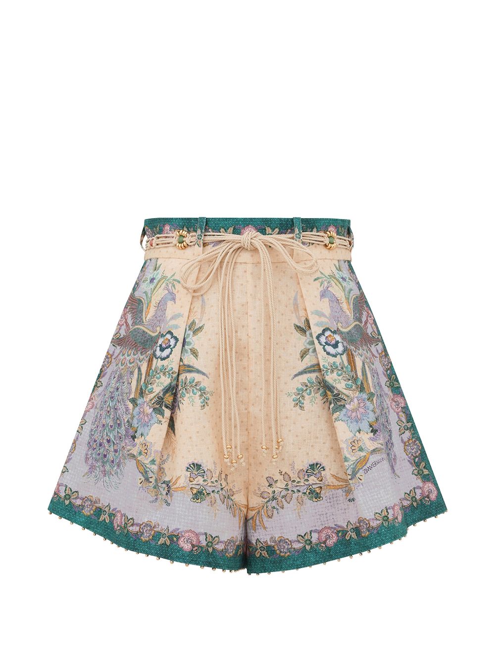 Zimmermann Women Indra Linen Shorts