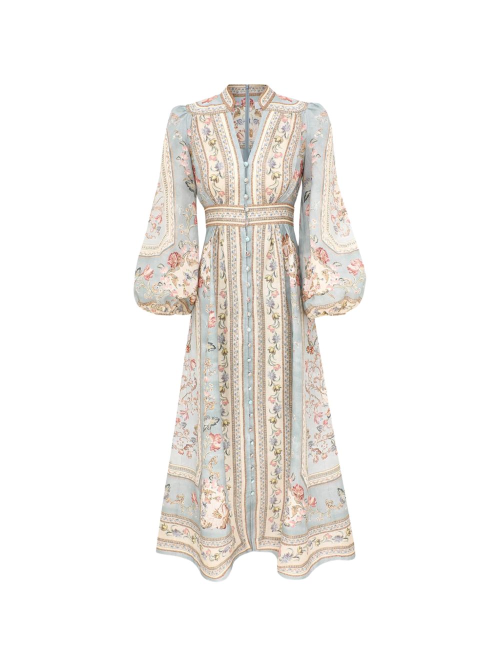 Zimmermann Women Roselight Printed Midi Dress