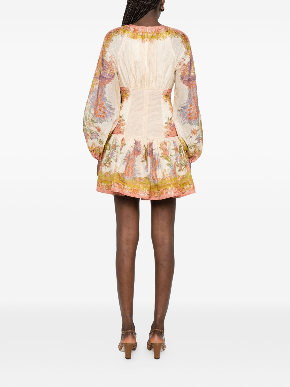 Zimmermann Women Indra Printed Mini Dress
