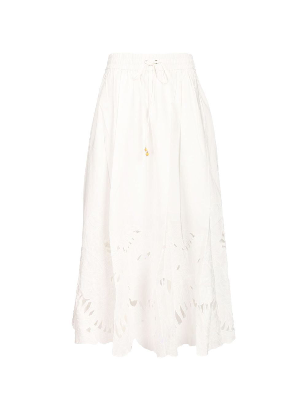 Zimmermann Women Mahon Cotton Midi Skirt