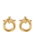 Ferragamo Women Gancini Torchon Earrings