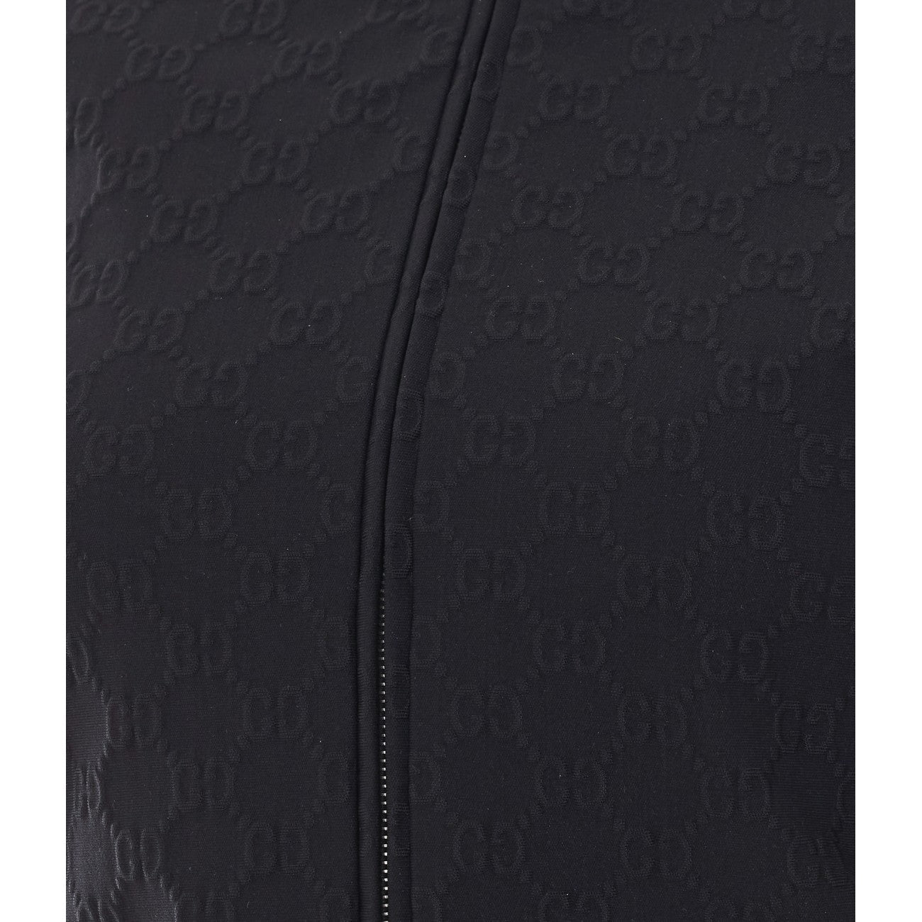 Gucci Women Gg Jacquard Jersey Jacket With Zipper