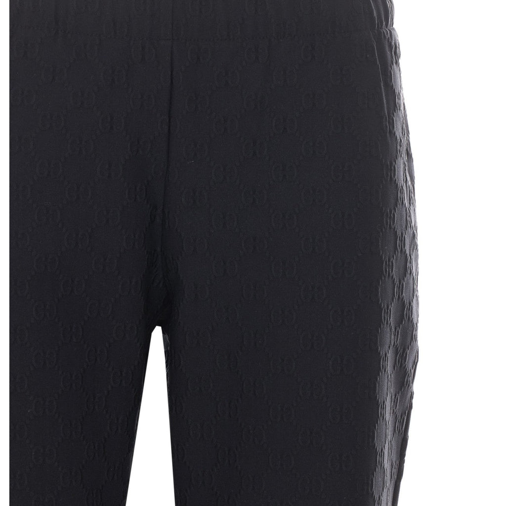 Gucci Women Gg Jersey Jacquard Capri Pants