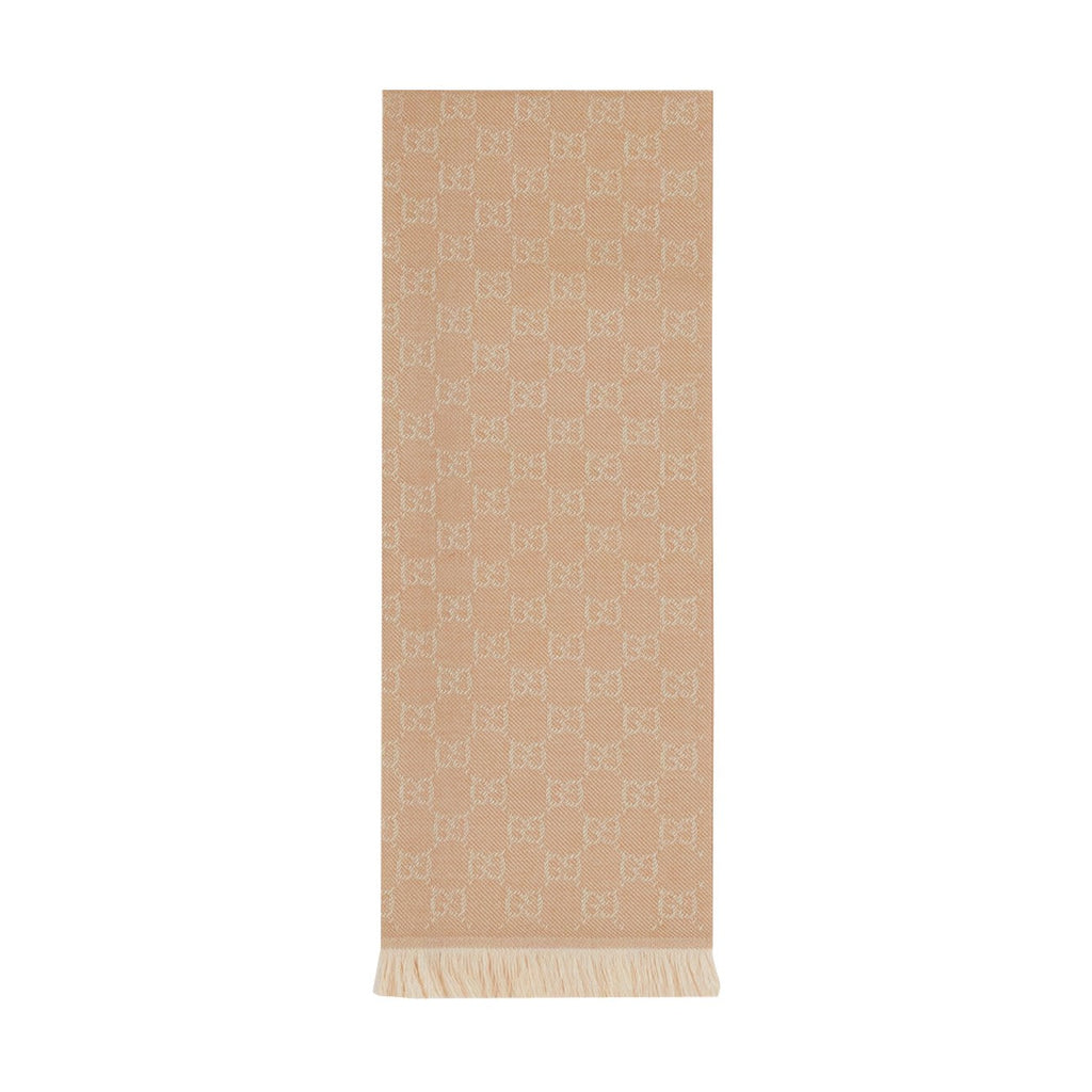 Gucci Women Gg Wool Scarf