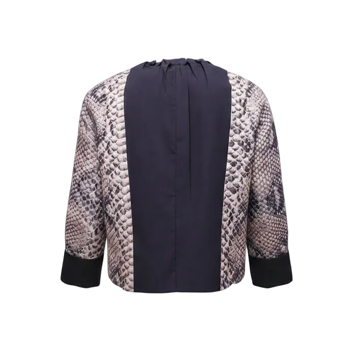 PRADA PYTHON PATTERNED JACKET - SIZE 38