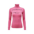 RAF SIMONS PINK LOGO TURTLENECK SHIRT - SIZE S