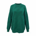 BALENCIAGA GREEN LOGO OVERSIZED SWEATER - SIZE XS UNISEX