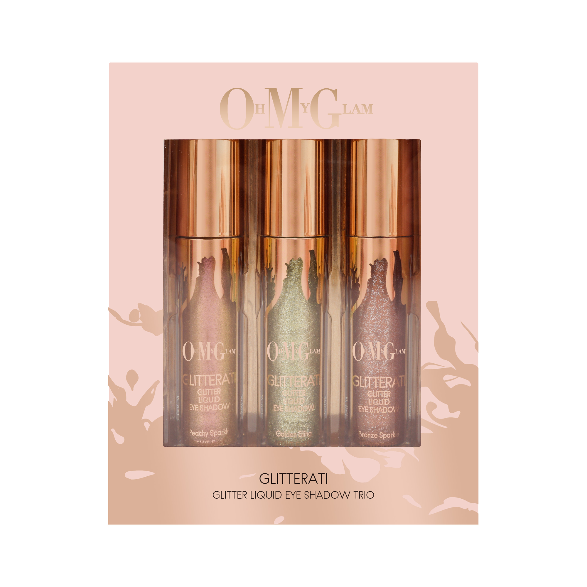 GLITTERATI Glitter Liquid Eye Shadow Trio