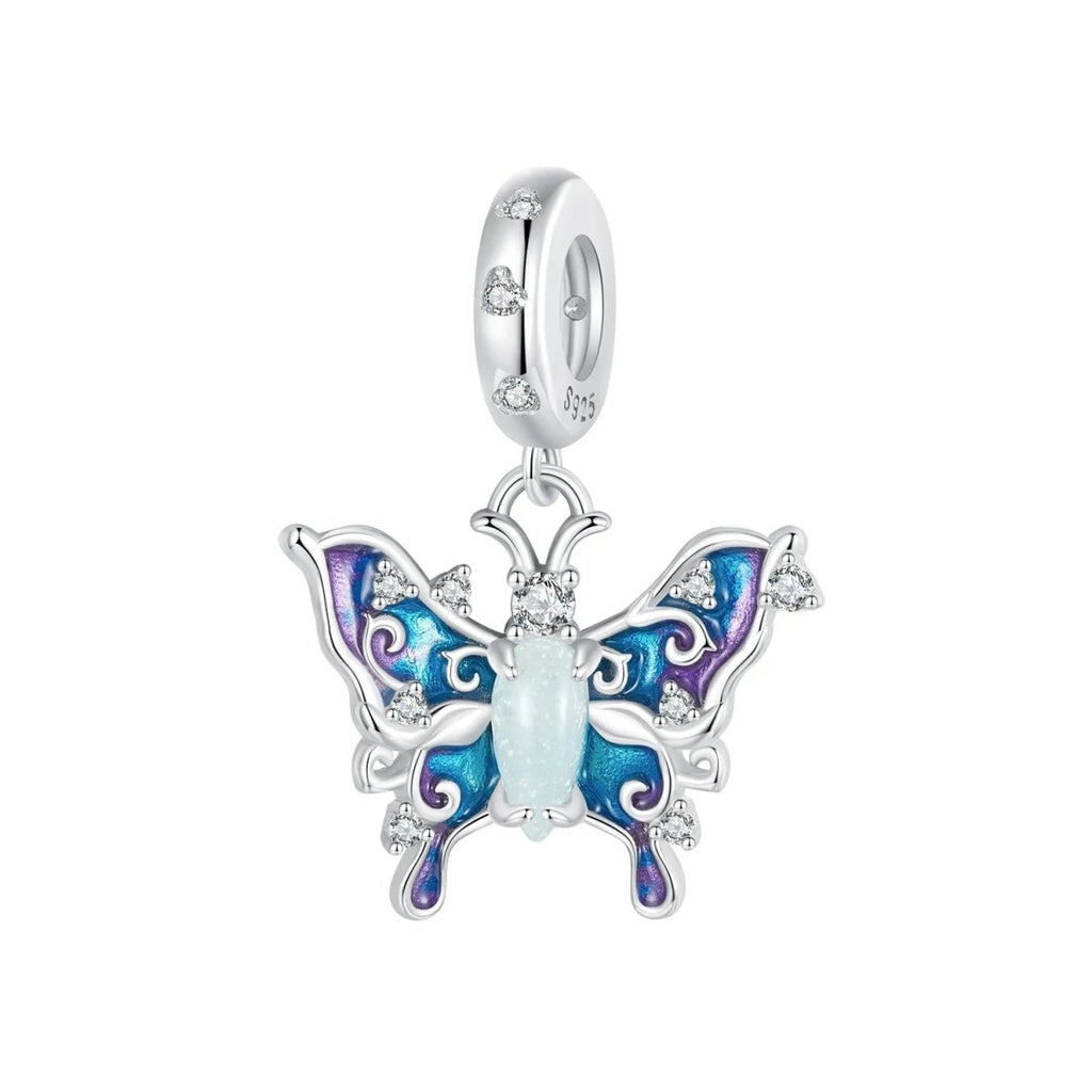 Luminous Butterfly Charm Trio