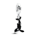 Glow-in-the-Dark Orca Whale Dangle Charm