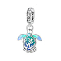 Glow-in-the-Dark Sea Turtle Ocean Dangle Charm
