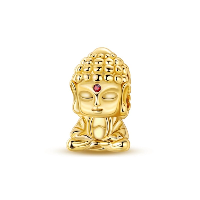Golden Buddha Charm
