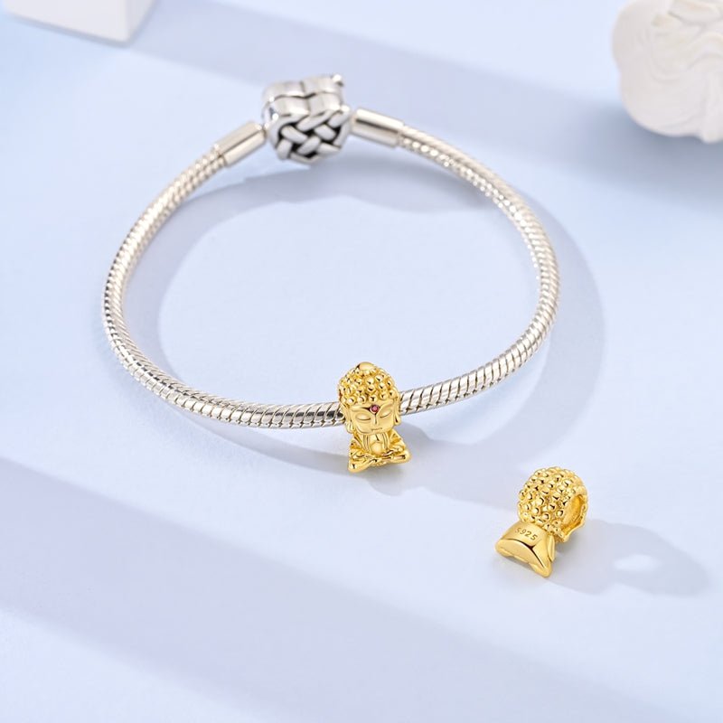 Golden Buddha Charm