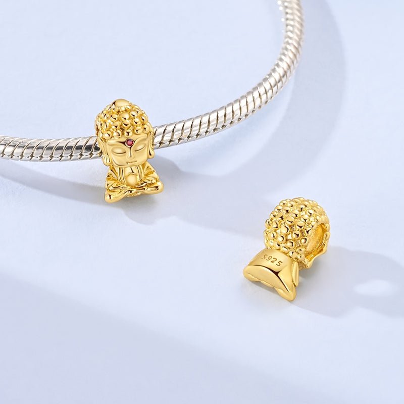 Golden Buddha Charm