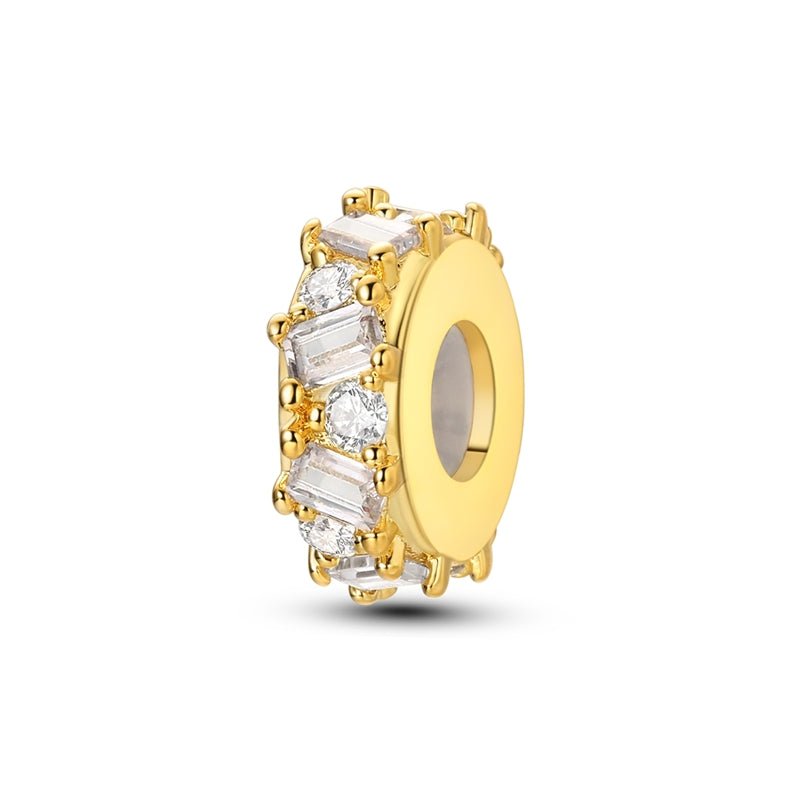 Golden Crystal Elegance Charm