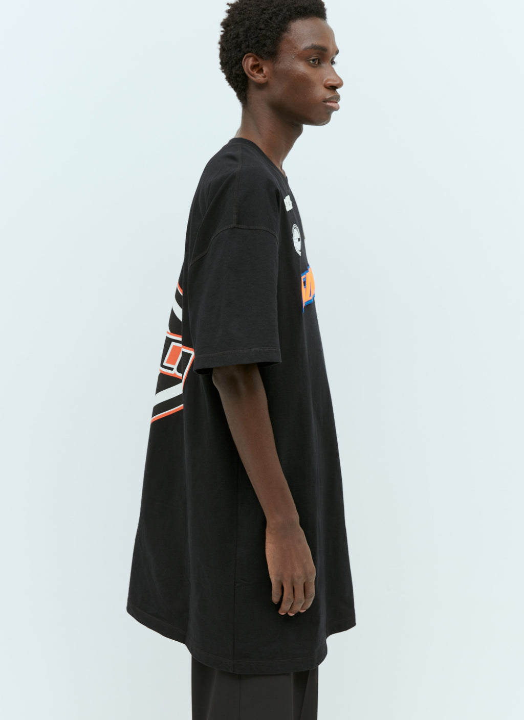 Gucci Men Logo Emblems T-Shirt