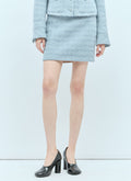 Gucci Women Tweed Mini Skirt