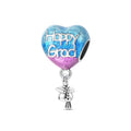 “Happy Grad” Heart & Cap Dangle Charm