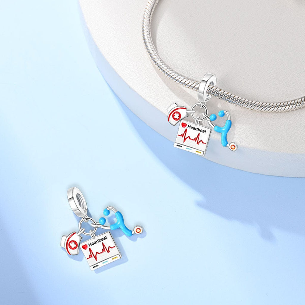Heartbeat & Medical Essentials Charm