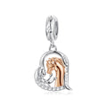 Horse & Heart Forever Bond Dangle Charm
