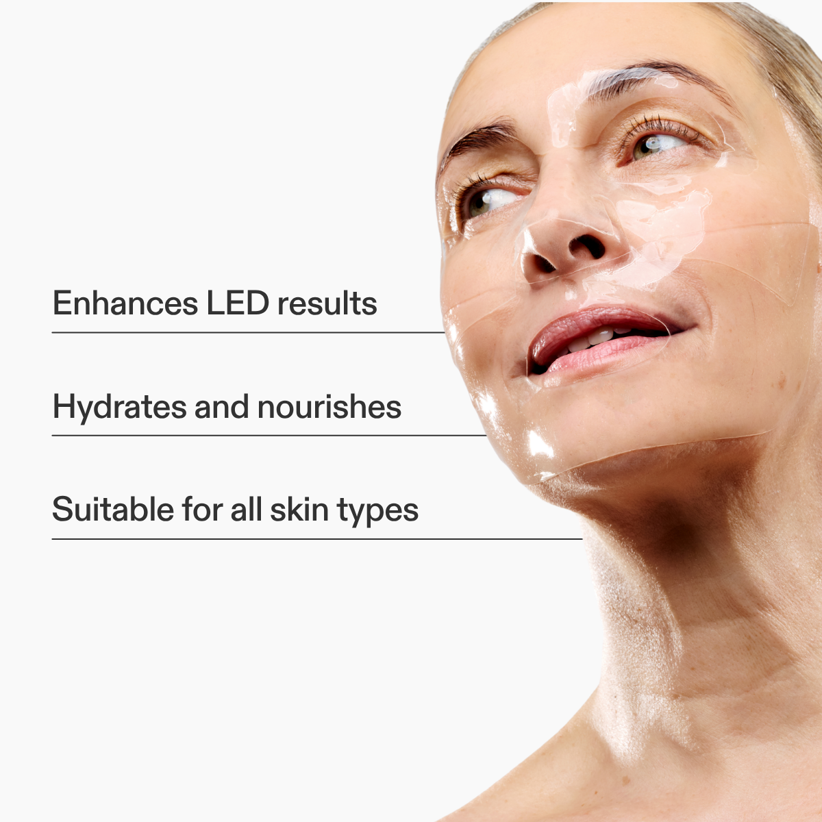 CurrentBody Skin Hydrogel Face Mask