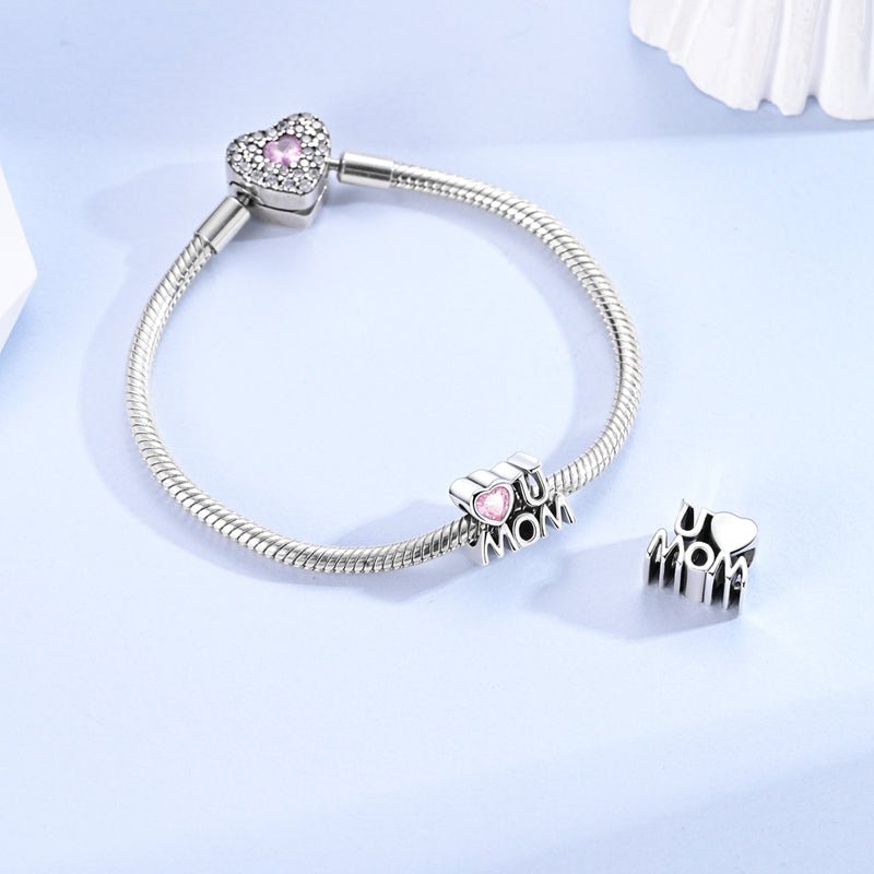 I Love You Mom Charm