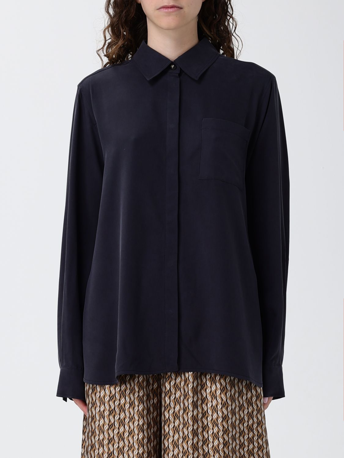 Max Mara Shirt Woman Marine