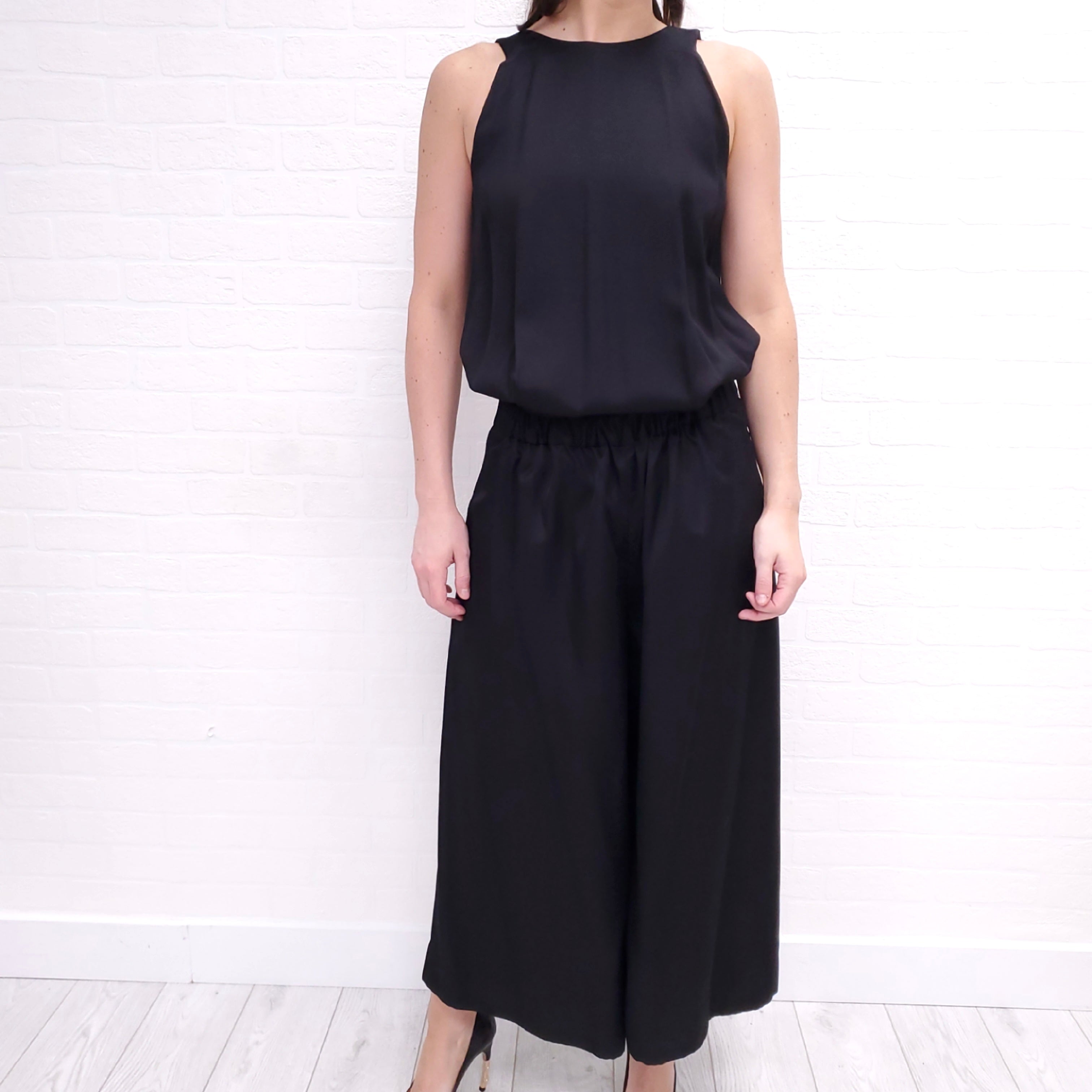 CELINE BLACK JUMPSUIT - SIZE 34