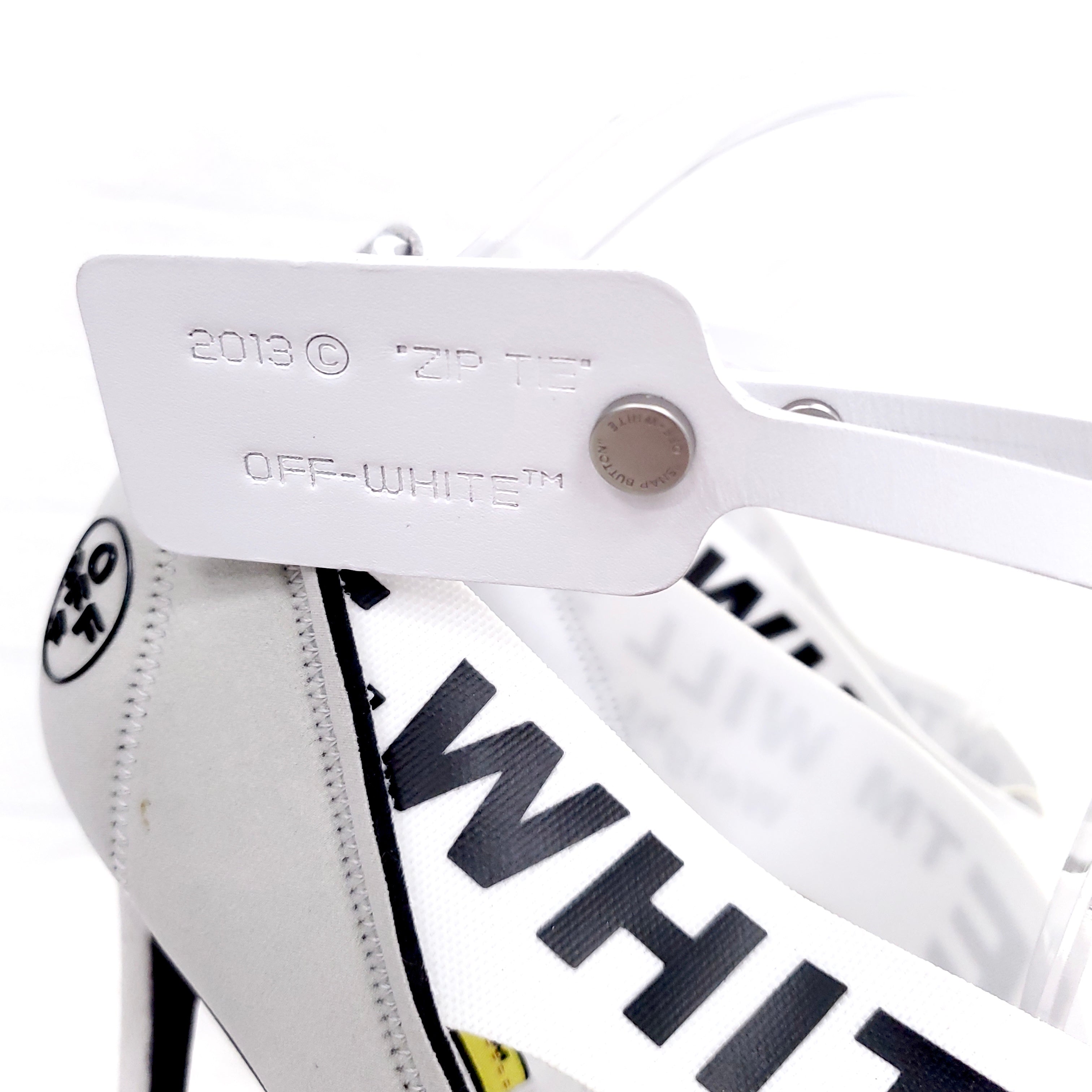 OFF-WHITE COLLECTIBLE LOGO HEELS - SIZE 41