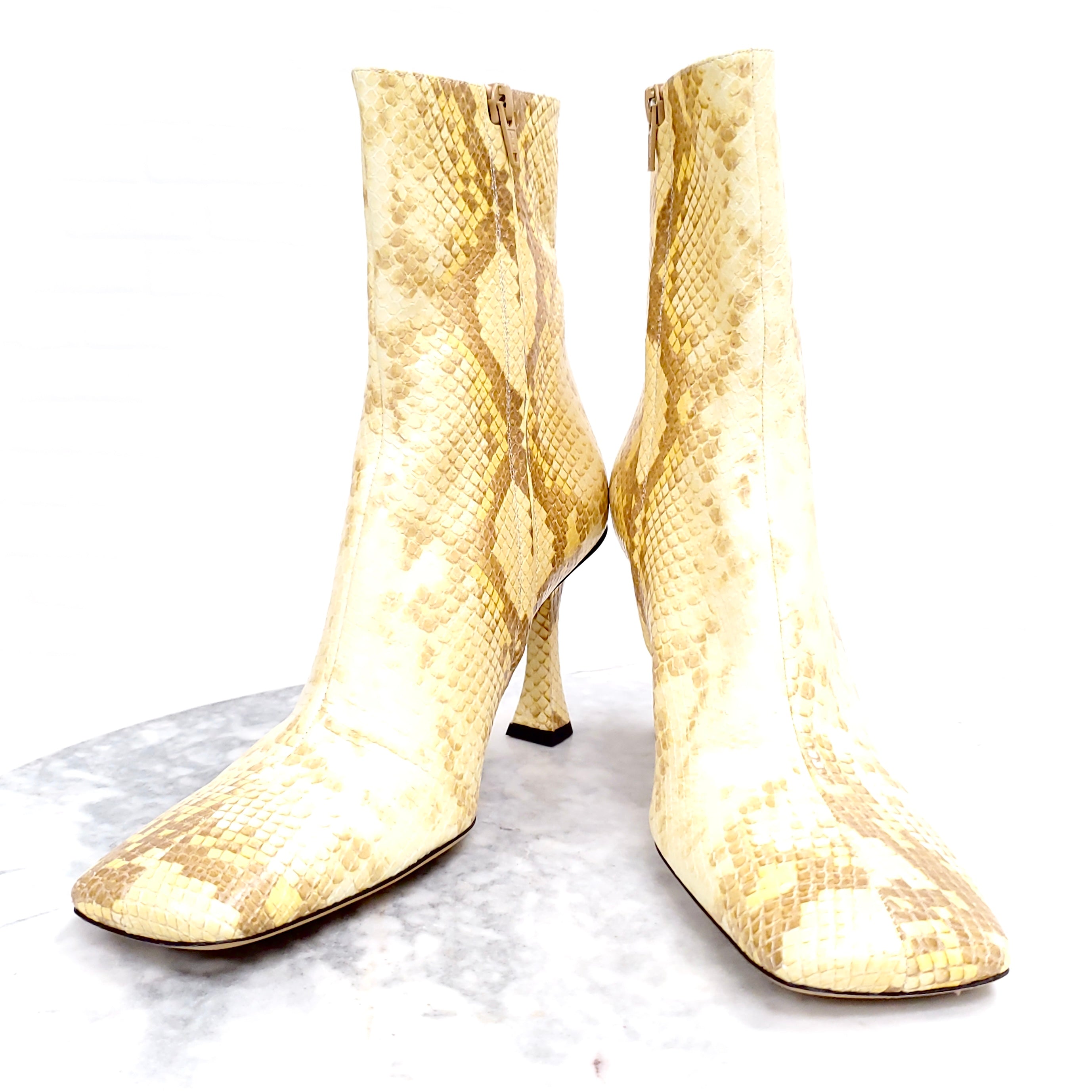 PROENZA SCHOULER SNAKESKIN BOOTS - SIZE 39