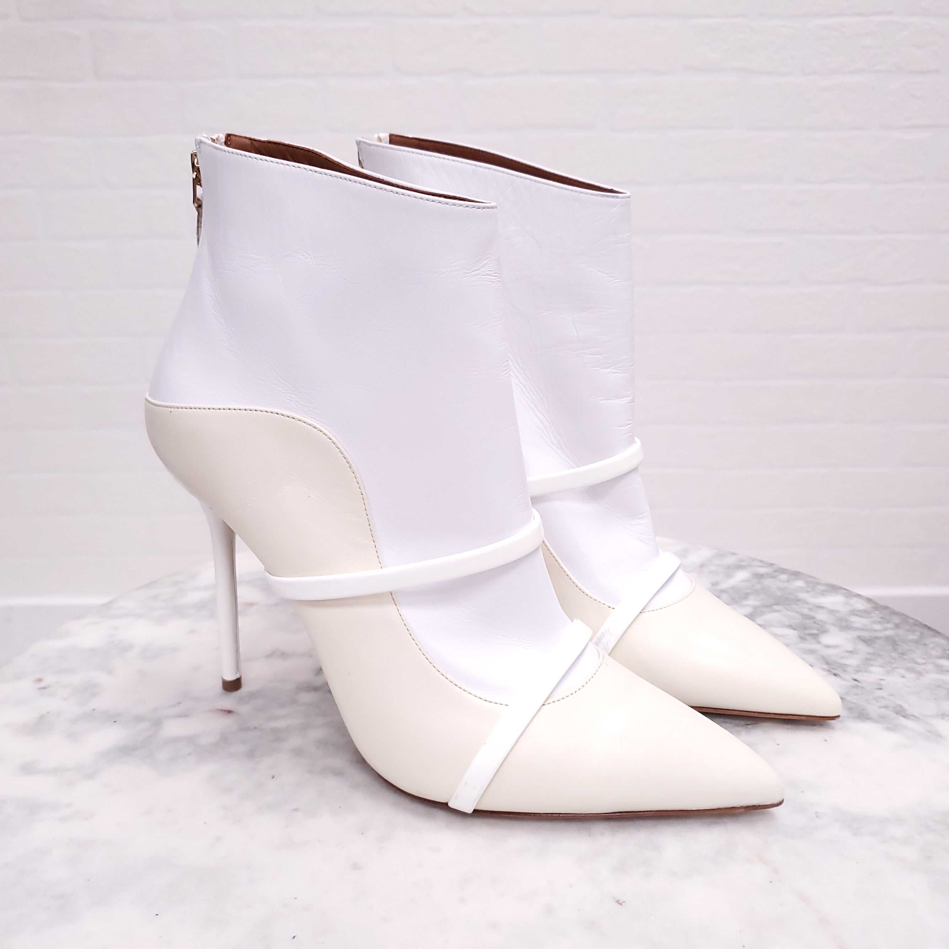 MALONE SOULIERS WITH TRAINER HEELS - SIZE 41 ($2,000)