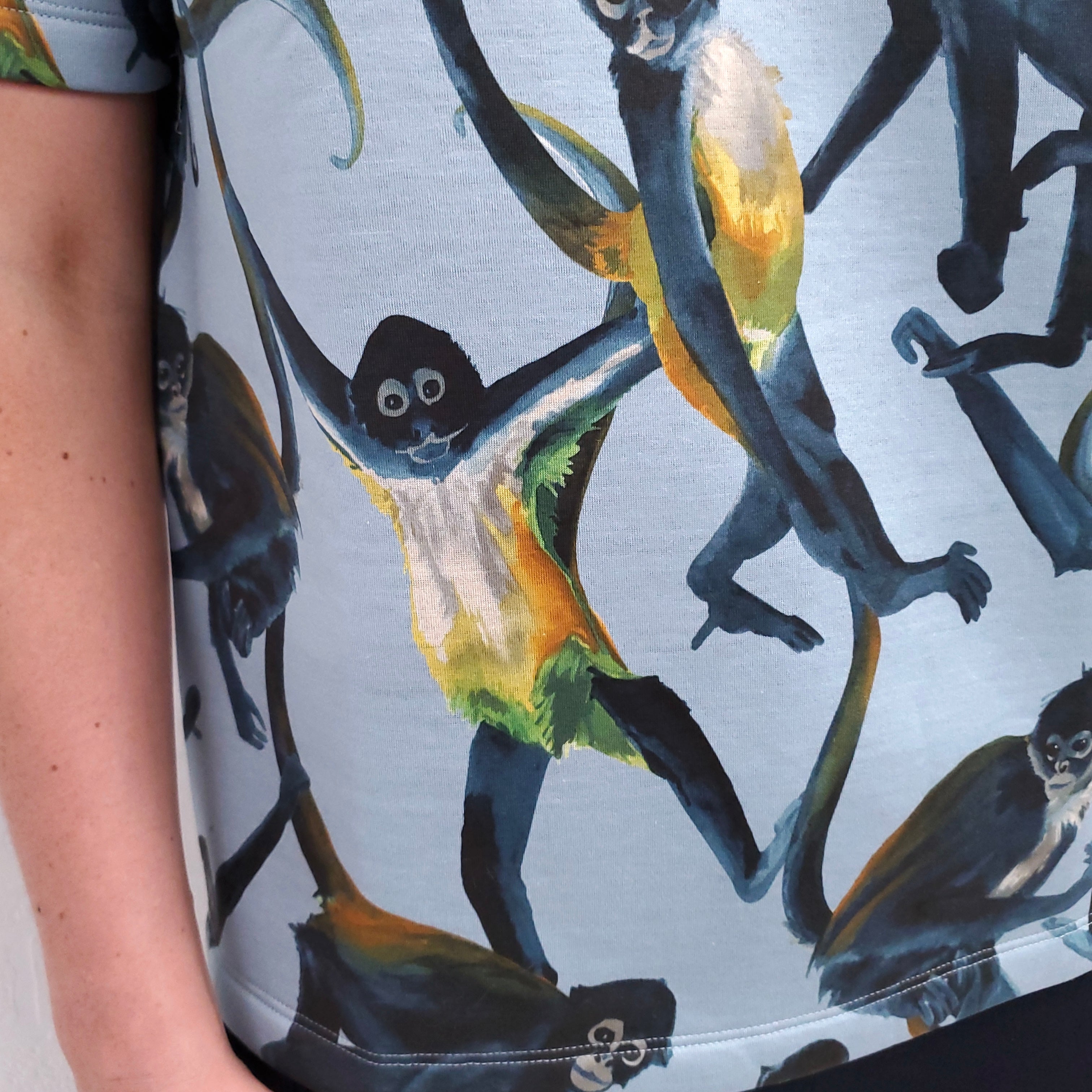 VALENTINO MONKEY T-SHIRT - SIZE S