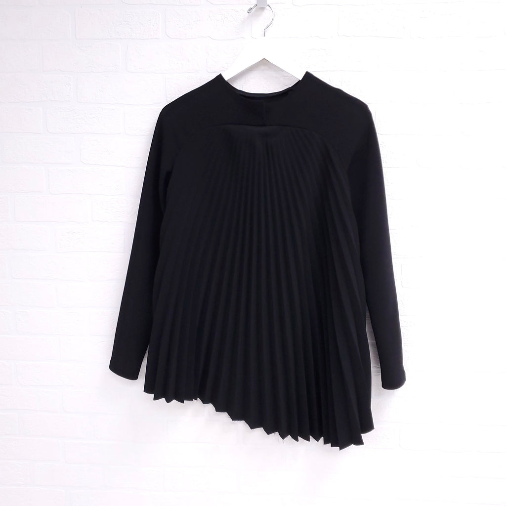 A.W.A.K.E. MODE PLEAT INSERT TOP - SIZE 36