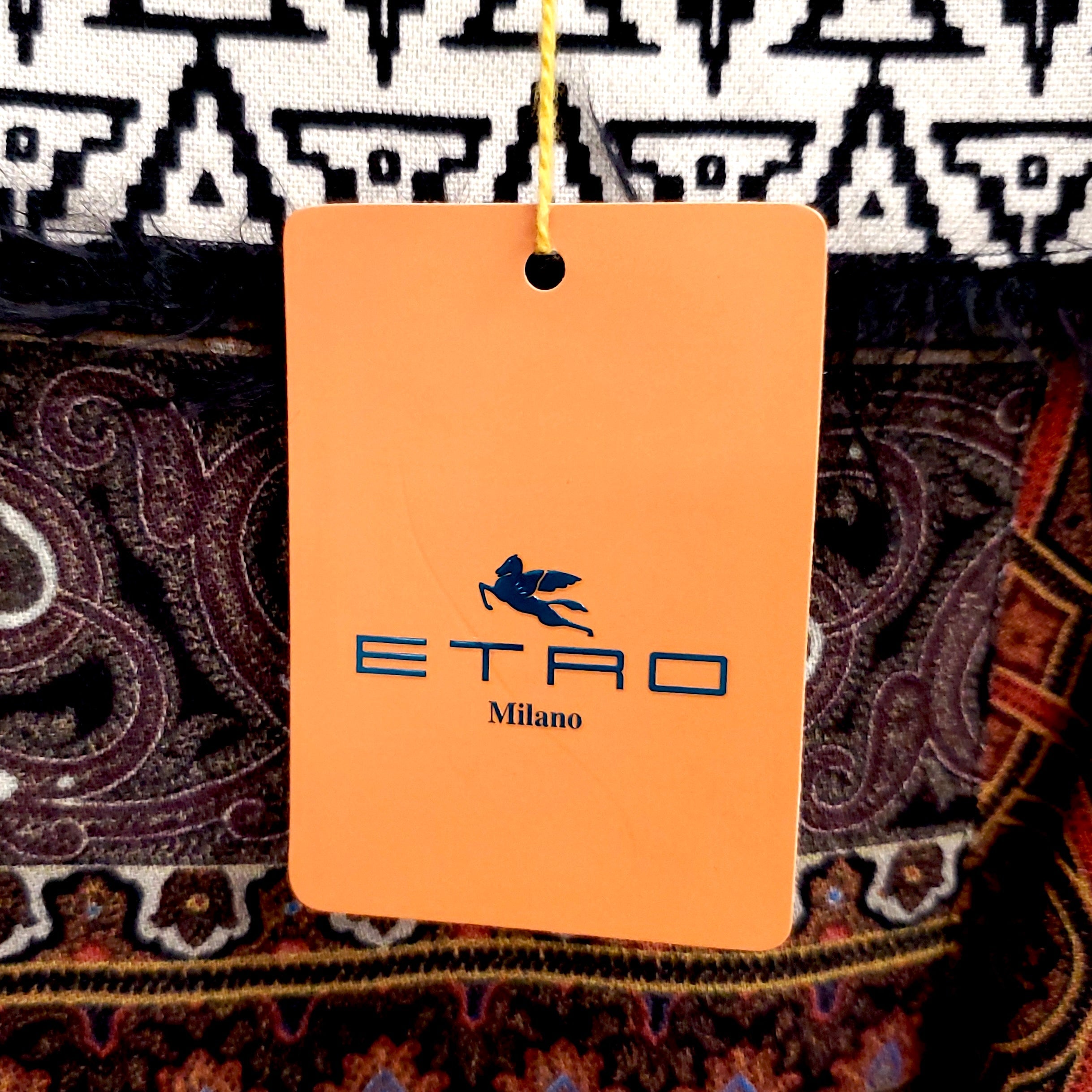 ETRO PATTERNED DRESS - SIZE 46/12