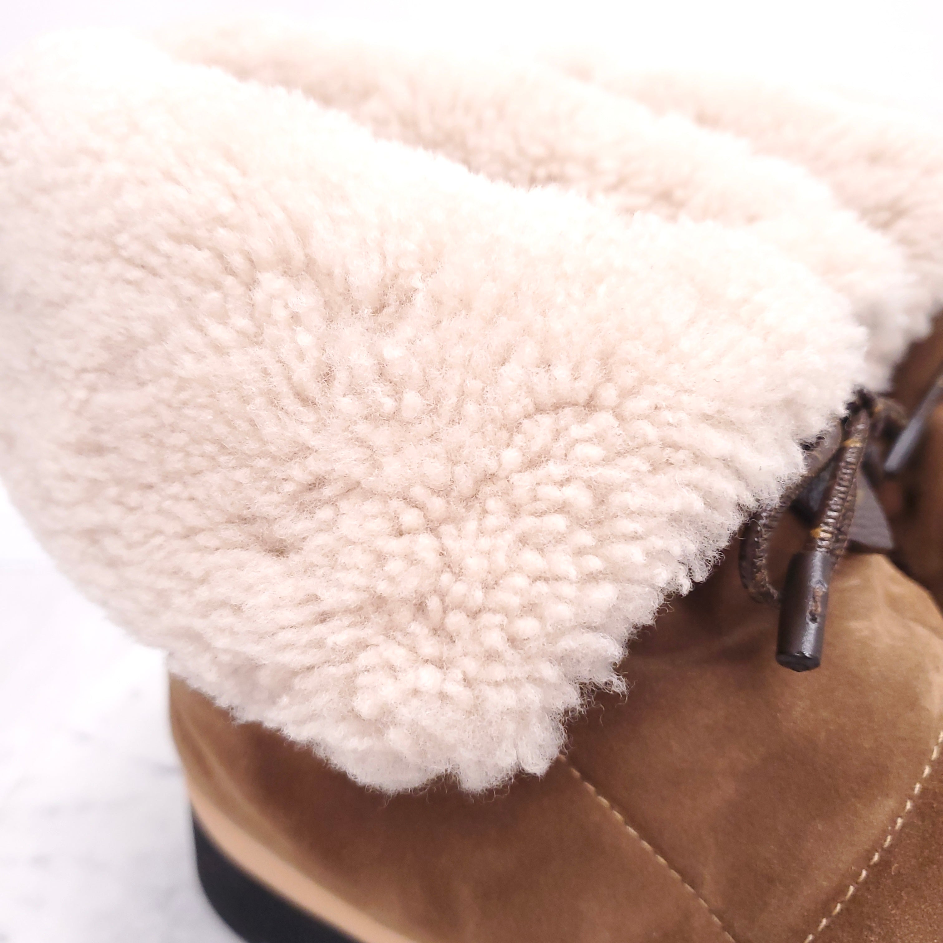 LOUIS VUITTON SUEDE PILLOW BOOTS - SIZE 36