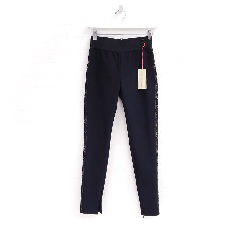 STELLA MCCARTNEY LEGGING LACE ON THE SIDE ($1255) - SIZE 40
