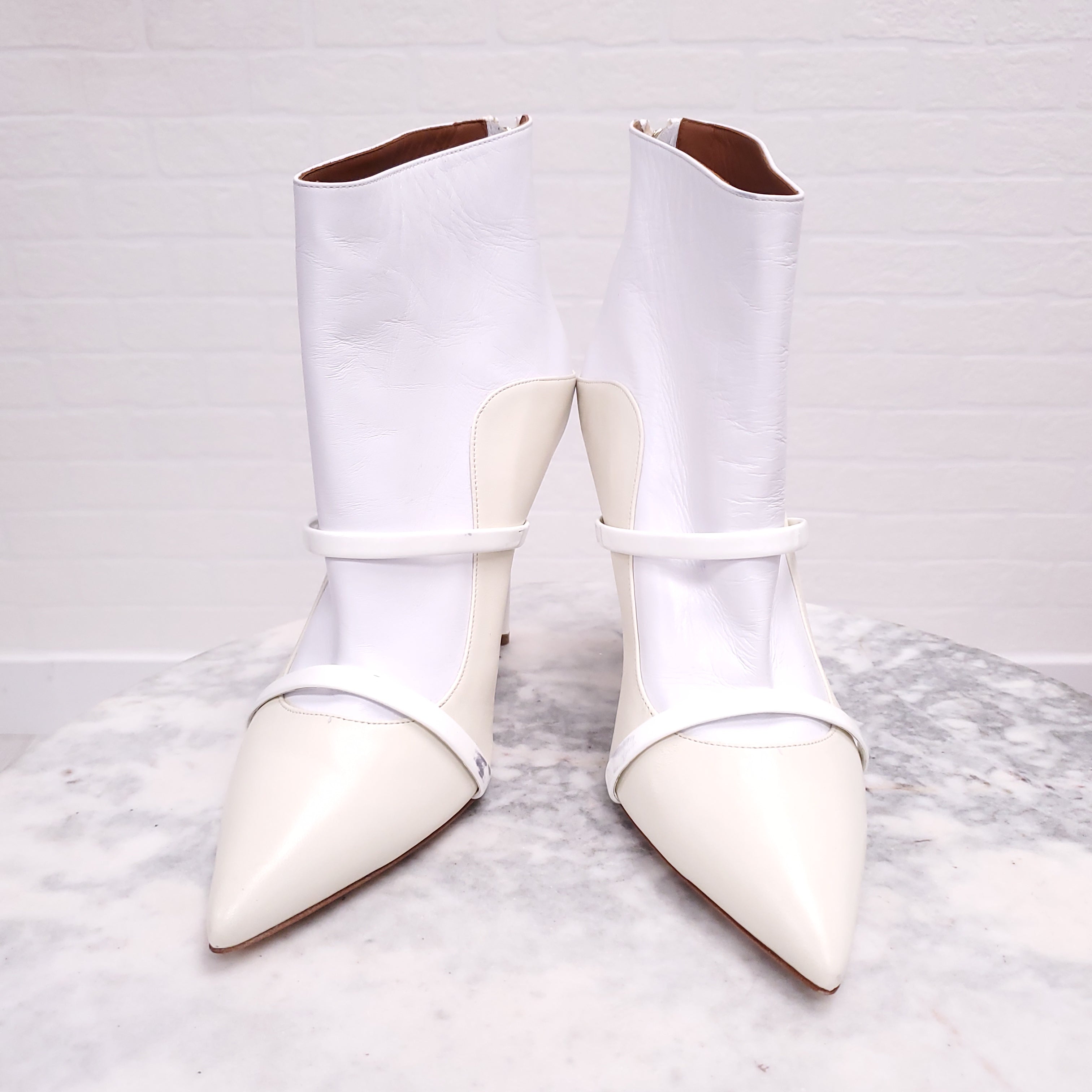 MALONE SOULIERS WITH TRAINER HEELS - SIZE 41 ($2,000)